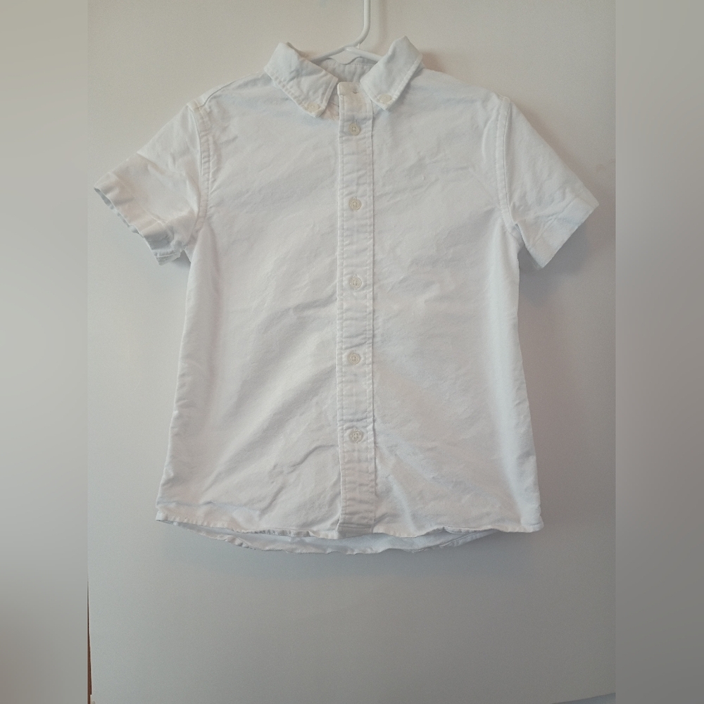 Crewcuts Classic White Boy's Shirt